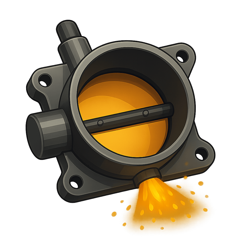 Cuerpo de Aceleración Carro Gasolina